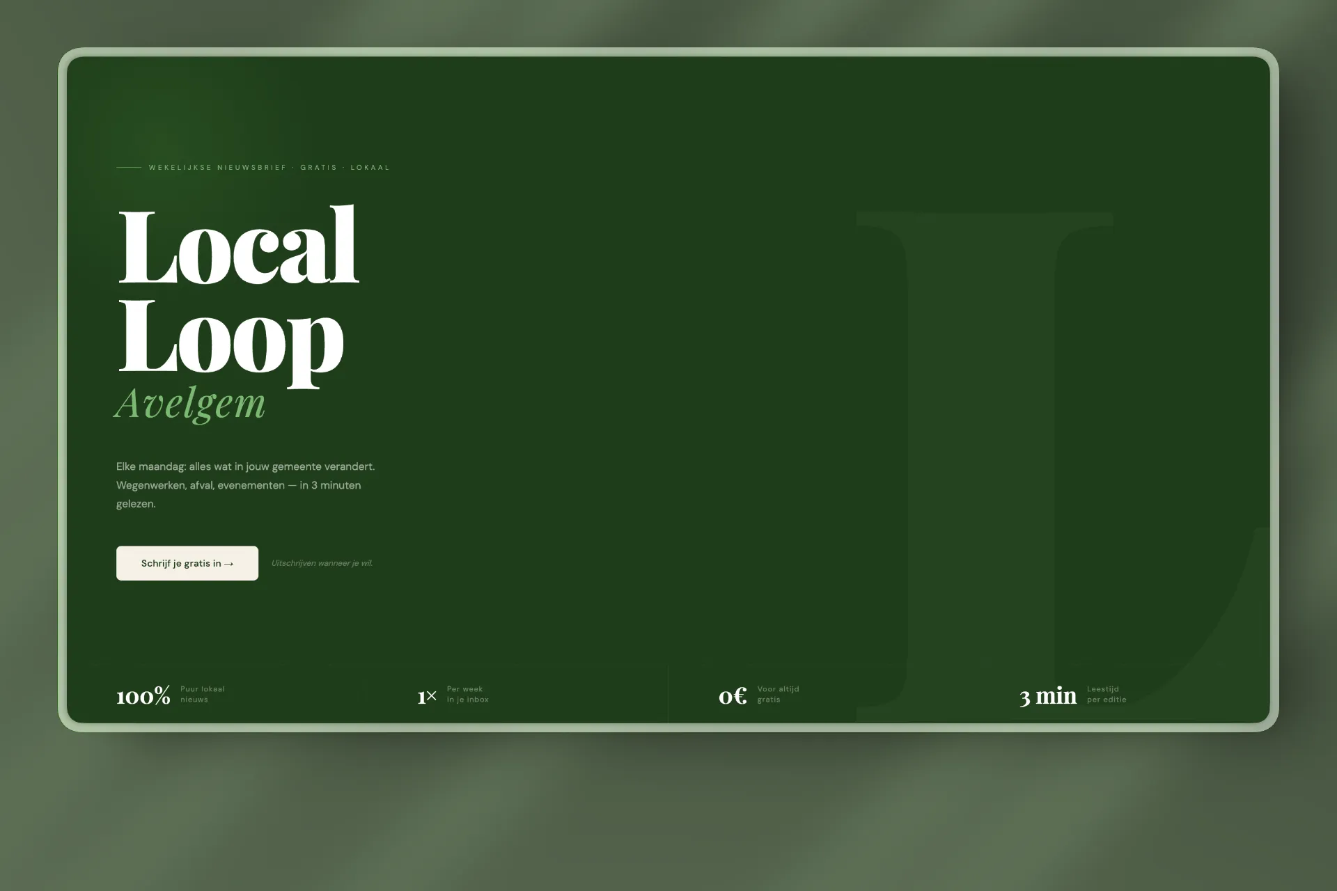 Website van LocalLoop